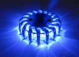 Multifunction Rechargeable Blue LED Strobe Light