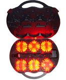 Amber Rechargeable Water Proof LED Warning Light